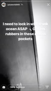Rapper wallpaper iphone smoke wallpaper hype wallpaper rapper quotes rapper art aesthetic indie white aesthetic juice quotes juice rapper. Do Y All Support A Juice Wrld And Frank Collab Frankocean