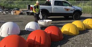 These voltage differences are obviously small enough to avoid striking an arc. How They Install Those Orange Balls On Power Lines From A Helicopter Core77