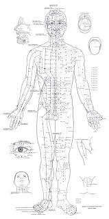 acupuncture points chart front acupuncture points chart