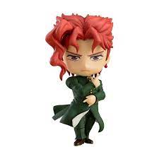 They have been indexed as male teen with purple eyes and red hair that is to neck length. Nendoroid Noriaki Kakyoin Jojo S Bizarre Adventure Stardust Crusaders Meccha Japan