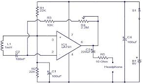 Emf Sensor Circuit Using Opamp Gadgetronicx Electronics Circuit Electronic Schematics Circuit