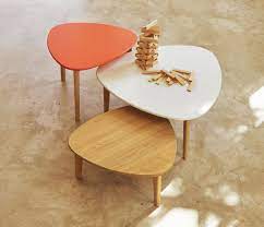 siwa table basse triangulaire en chene alinea