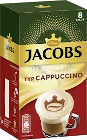 Ο jacobs cappuccino με απολαυστική πλούσια κρέμα για ακόμα μεγαλύτερη απόλαυση είναι διαθέσιμος σε μοντέρνα sticks και σε πρακτική οικονομική συσκευασία. Jacobs Cappuccino 8 Sticks Mit Instant Kaffee Online Kaufen Bei Combi De