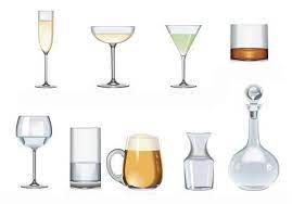I started using these types of glasses because they hold enough water to wash something down, but they're not so big to be obtrusive on the table next to after years of drinking out of a collection of mismatched glasses, maybe you're looking to invest in glassware strong enough for daily use but. Different Drinking Glasses Exercise Learning English