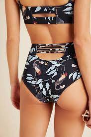 Malai Everest High Waisted Bikini Bottoms High Waisted Bikini Bikinis High Waisted