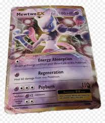 Similarly, gary's pokédex failed to identify mewtwo at the viridian gym, displaying only static interference. Mewtwo Pokemon Card Mewtwo Ex 52 108 Hd Png Download Vhv