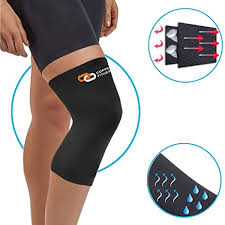 copper fitness non slip recovery knee brace breathable