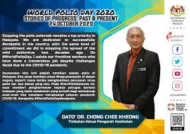 Hanifa membidas kegagalan kerajaan perikatan nasional dalam menangani penularan ini disebabkan. Ybhg Dato Dr Chong Chee Kementerian Kesihatan Malaysia Facebook