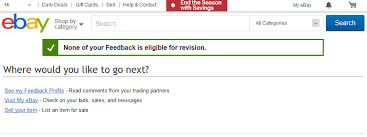 .as a seller on ebay: How To Change Feedback On Ebay