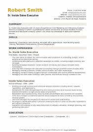 Here we have a resume for a sales executive with a diverse background in business development and strategic account management. Inside Sales Executive Resume Samples Qwikresume