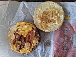 Review Burger King Garlic Bacon King Brand Eating