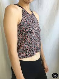 Hem the bottom if you want or leave as is. How To Cut T Shirt Into Halter Top Fashion Wanderer