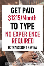 Transcription Jobs For Beginners With Gotranscript No Experience Required Work From Home Jobs Online Jobs Side Hustles Typing Jobs From Home Typing Jobs Transcription Jobs For Beginners