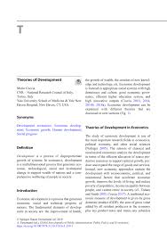 Pdf Theories Of Development