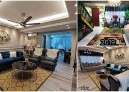 Tidak hanya dipengaruhi oleh tata ruangan yang menarik tapi juga di dukung dengan dekorasi tanaman yang tidak hanya berguna sebagai hiasan tapi. Transform Rumah Teres Kos Rendah Menjadi Seakan Banglo Mewah Dengan Modal Rm35k Serius Lawa Ilham Dekorasi
