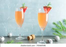 An easy way to serve drinks to your whole crew, all at once. Mimosa Festive Drink Christmas Champagne Cocktail Stock Photo Edit Now 745469548