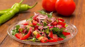 turkischer tomatensalat von woodlousy chefkoch tomatensalat salat garnelen rezepte gesund