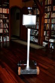 That's the technology that allowed edward snowden to trundle onto stage at ted2014. Telepresence Robot Beatty Robotics