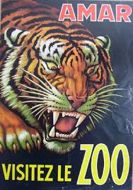 Cirque Amar Site De Affichescirques En 2020 Cirque Amar Cirque Vintage Illustration De Tigre