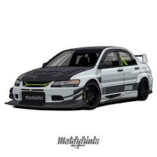 Motorprints On Instagram Mitsubishi Lancer Evo Ix Owner Evo Madi Order Illustration Of Your Car Wr Mitsubishi Lancer Evolution Mitsubishi Lancer Lancer