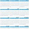 The calendar format is compatible with google docs and open office. 1