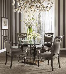 Buy The Belvedere Dining Room Set With Ground Glass Table By Fine Furniture Design From Www Mmfu Round Dining Room Sets Fine Furniture Design Round Dining Room