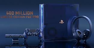 Playstation 4 Pro 2tb 500 Million Limited Edition Collectors Full Bundle Headse Ps4 Gaming Video Playstation Ps4 Pro Playstation 4