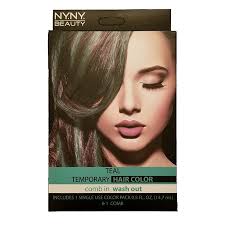 Dump a bunch of vitamin c tablets in a bowl, add hot water, and crush with a spoon to make a thick paste. Ny Ny Beauty Teal Temporary Hair Color Comb In Wash Out Hair Dye Walmart Canada