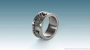 This Is The Ring My Honey Wants Kinda Cool The Gears Turn Rings Cool Gear Ring Rings