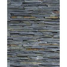 Plaquette De Parement Stonepanel Fine Lame En Pierre Naturelle Noir Parement Pierre Exterieur Briquette De Parement Mur En Pierre Interieur