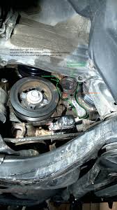 3 timing belt cover as shown in the illustration. Replace 2008 3 5 Motor Serpentine Belt Tensioner Assembly Toyota Sienna Forum Siennachat Com