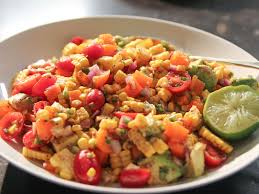 Fiesta Corn Avocado Salad Recipe Corn Avocado Salad Food Network Recipes Avocado Salad Recipes