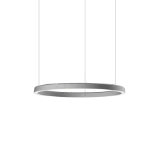 The luceplan compendium lights combine sculptural emotionality, functional clarity and aesthetic lighting. Pendant Light Compendium Circle Grey O72cm H15cm Luceplan Nedgis Lighting