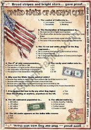 Give them the capitals, and have them name the states. Usa Quiz Esl Worksheet By Ironda