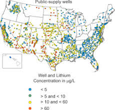 Lithium + water = lithium hydroxide + hydrogen. Lithium In Groundwater Used For Drinking Water Supply In The United States Sciencedirect