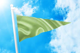 An Online Mockup Generator Template For A Pennant Flag A Triangle 8x18 Inch Flag Waving On A Sky Background U Triangle Pennant Pennant Flags Mockup Generator