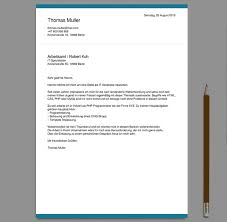 Include the country for an international address. German Cv And Cover Letter Creator Online Pdf