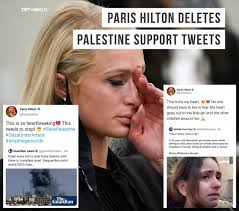 Select from premium paris hilton of the highest quality. Trt World On Twitter Paris Hilton Was Quick To Delete Tweets She Made In Support Of The Palestinian People Who Are Being Targeted By Israeli Air Strikes Https T Co 8ulibpuqaq