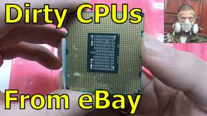 How To Clean Thermal Paste Off Of A Cpu. - Youtube