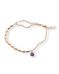 Alex and ani evil eye bangle bracelet rafaelian silver finish with box and card. Alex And Ani Evil Eye Fancy Bead Pull Chain Bracelet On Sale Stylaly