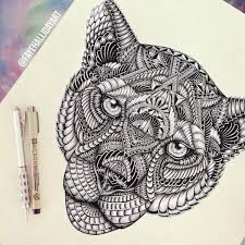 Sick Drawings On Twitter Another Amazing Animal Head Drawing Tattoos Panther Tattoo Polynesian Tattoo