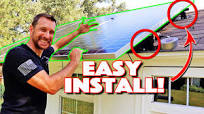 Mini Rail Kit For Solar Panels On Shingle Roof! How To Install