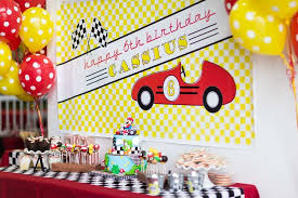 Birthday Themes For 6 Year Old Boy Mario Kart Birthday Party Ideas Photo 29 Of 121 Mario Kart Party Mario Party Boy Birthday Parties
