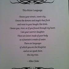 This Bitter Language Elka Cloke City Of Ashes By Cassandra Clare Outdoor Quotes Words Quotes To Live By