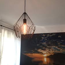 Bosco Retro Pendelleuchte Im Vintage Look Schwarz