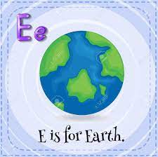 Illustration Of An Alphabet E Is For Earth Royalty Free Cliparts Vectors And Stock Illustration Image 35368606