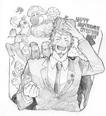 かると quartet 0608 さん twitter male sketch humanoid sketch quartet