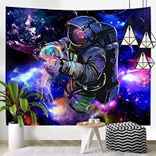 Live wallpapers are the hottest category of wallpaper these days. Amazon Com Space Tapestry Galaxy Tapestry Trippy Astronaut Tapestry Mens Guys Tapestry Fantasy Colorful Jellyfish Blacklight Psychedelic Boho Hippie Wall Hanging Spaceman Tapestries For Bedroom Cool Room Decor Home Kitchen