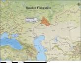 Orenburg study region: the Russian Federation (Basemap source ...