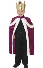 Child Kiddy King Costume Jokers Masquerade King Costume Kids Costumes Fancy Dress For Kids